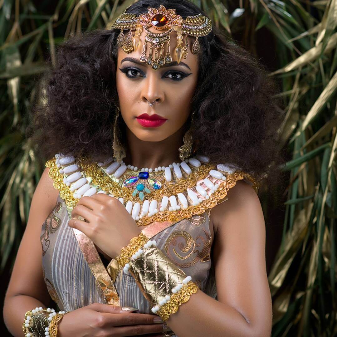 Tboss Is Cleopatra For Her New Photoshoot.