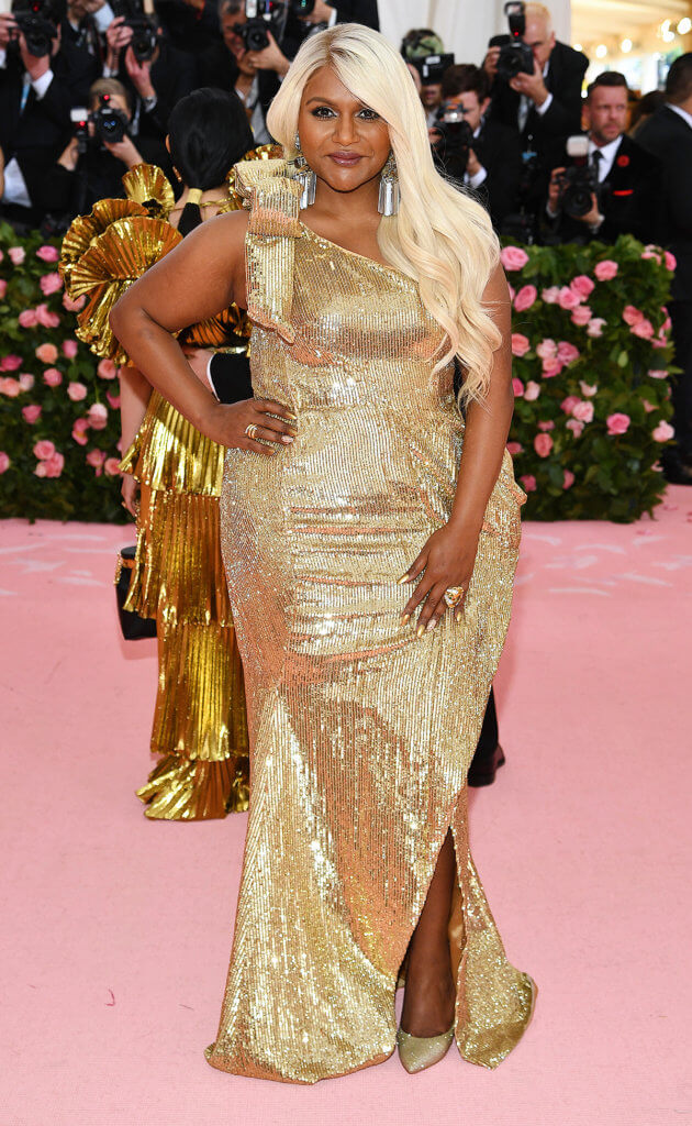 NEW YORK, NEW YORK - MAY 06: Mindy Kaling attends The 2019 Met Gala Celebrating Camp: Notes on Fashion at Metropolitan Museum of Art on May 06, 2019 in New York City. (Photo by Dimitrios Kambouris/Getty Images for The Met Museum/Vogue)